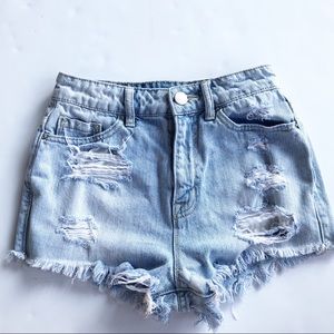BDG super cheeky jean shorts 25w